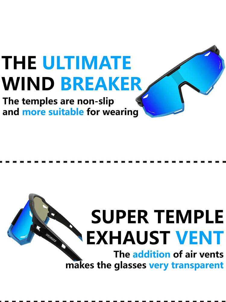 Photochromic Sports Sunglasses Mens Women Baseball Sunglasses Biking Cycling Sunglasses for Teens UV400 Protection