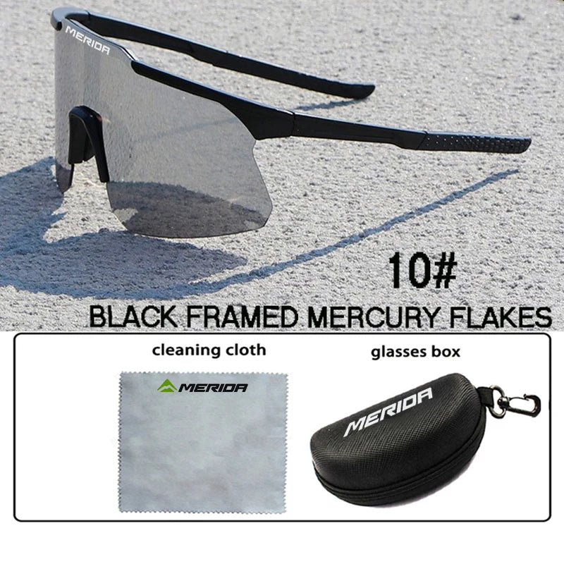 Merida cycling Glasses Bike Sunglasses Men UV400 Eyewear Sports MTB Outdoor Goggles Bicycle Women Sunglasses Multi Color Riding