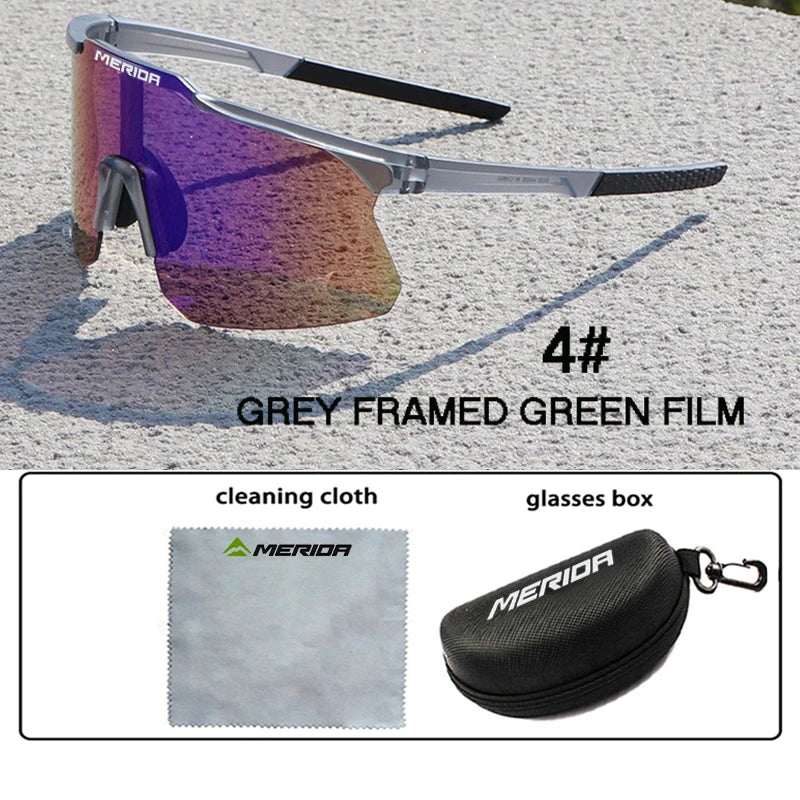 Merida cycling Glasses Bike Sunglasses Men UV400 Eyewear Sports MTB Outdoor Goggles Bicycle Women Sunglasses Multi Color Riding