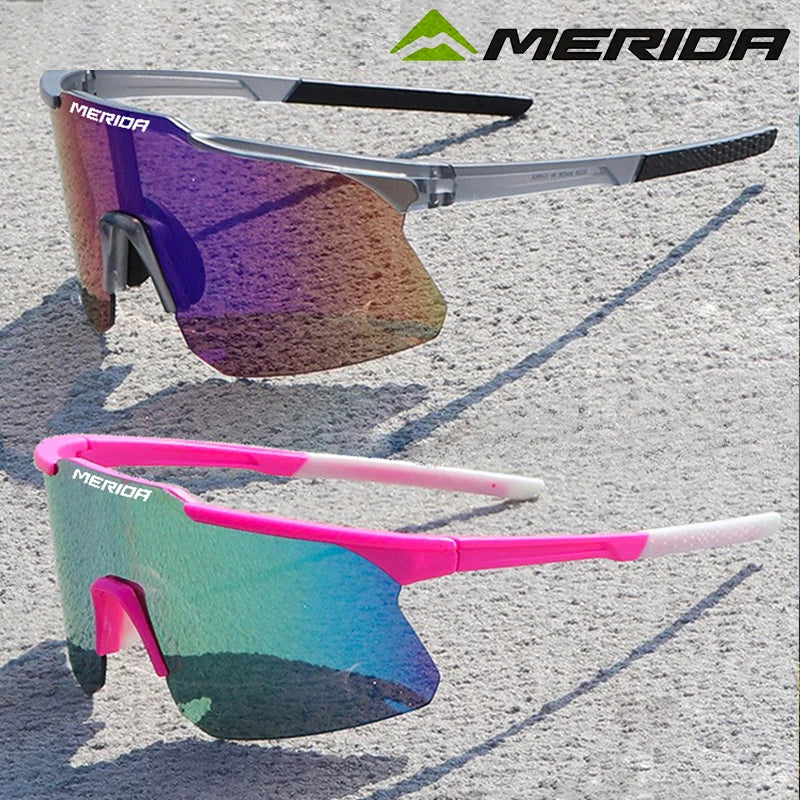 Merida cycling Glasses Bike Sunglasses Men UV400 Eyewear Sports MTB Outdoor Goggles Bicycle Women Sunglasses Multi Color Riding