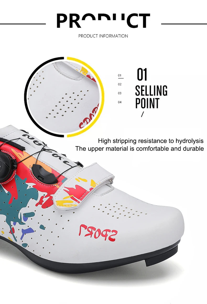 Cycling Sneaker s Men Carbon Sports Speed Bike Shoes Women Mountain Racing Flat Road Cycling Footwear