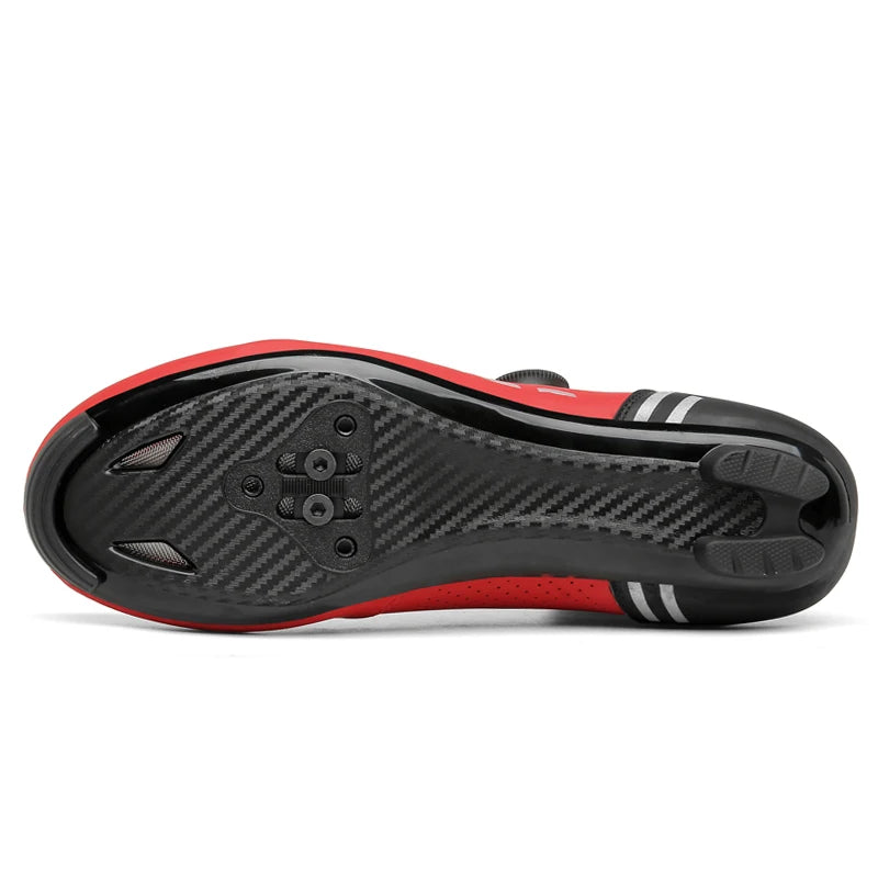 Speed Cycling Sneakers Road Bike Shoes Men Women Sports Route Cycling Shoes Self-locking Racing Bicycle Cleats Shoes for Shimano