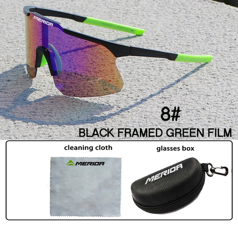 Merida cycling Glasses Bike Sunglasses Men UV400 Eyewear Sports MTB Outdoor Goggles Bicycle Women Sunglasses Multi Color Riding