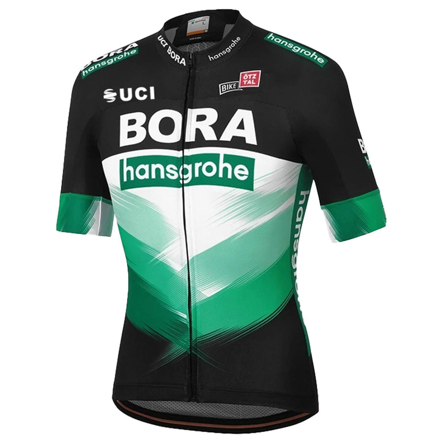 Men's Cycling Clothing Uniform Man Jersey Pro Team 2023 UCI BORA Bike Mtb Clothes Suit Complete Outfit Male Pants Blouse Bib Set