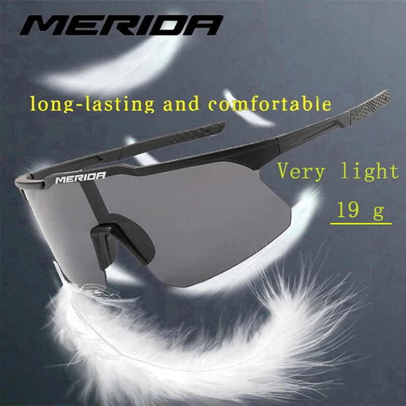 Merida cycling Glasses Bike Sunglasses Men UV400 Eyewear Sports MTB Outdoor Goggles Bicycle Women Sunglasses Multi Color Riding