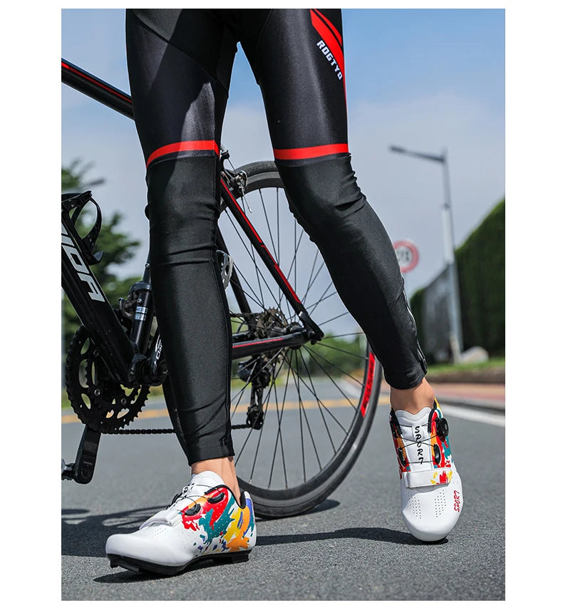 Cycling Sneaker s Men Carbon Sports Speed Bike Shoes Women Mountain Racing Flat Road Cycling Footwear
