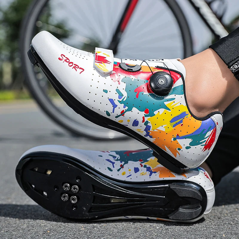 Cycling Sneaker s Men Carbon Sports Speed Bike Shoes Women Mountain Racing Flat Road Cycling Footwear