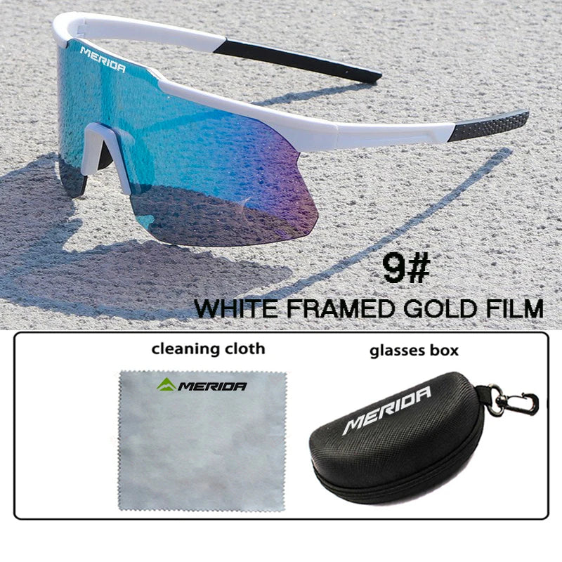 Merida cycling Glasses Bike Sunglasses Men UV400 Eyewear Sports MTB Outdoor Goggles Bicycle Women Sunglasses Multi Color Riding