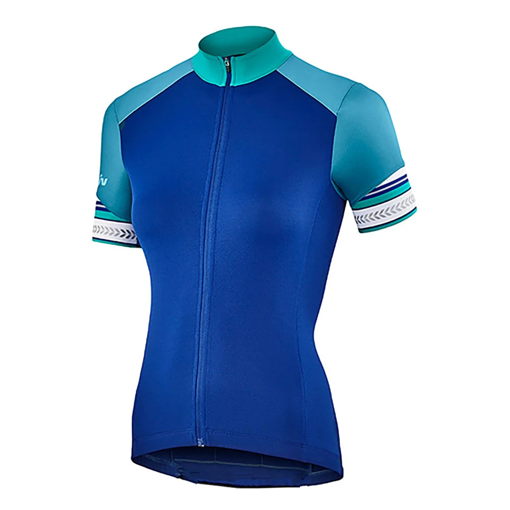 Sale Cycling Women's Short Sleeve Jerseys Maillot Ciclismo Mujer Camisa De Time Pro Team Bicycle Lightweight Clothing