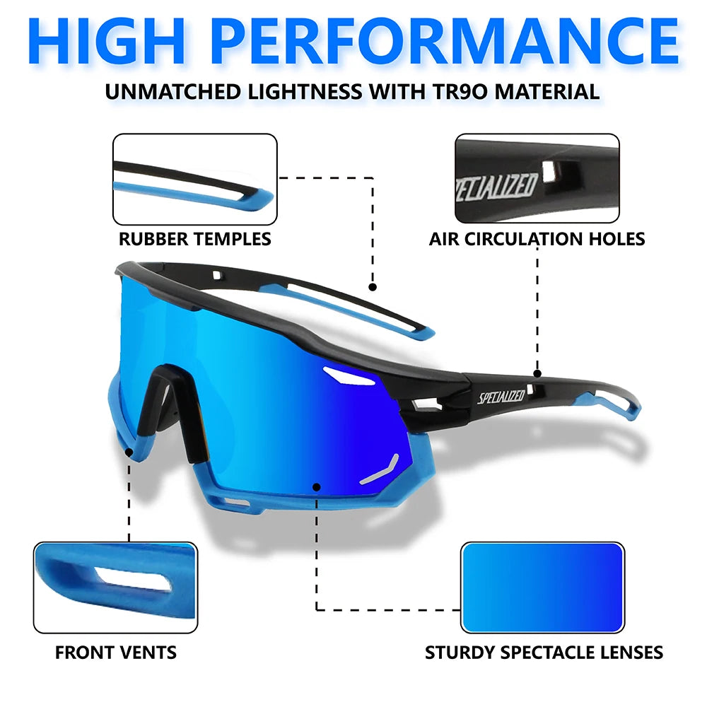 Photochromic Sports Sunglasses Mens Women Baseball Sunglasses Biking Cycling Sunglasses for Teens UV400 Protection