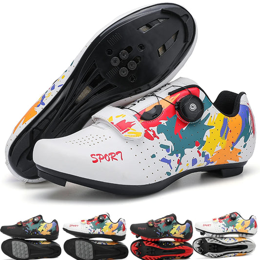 Cycling Sneaker s Men Carbon Sports Speed Bike Shoes Women Mountain Racing Flat  Road Cycling Footwear
